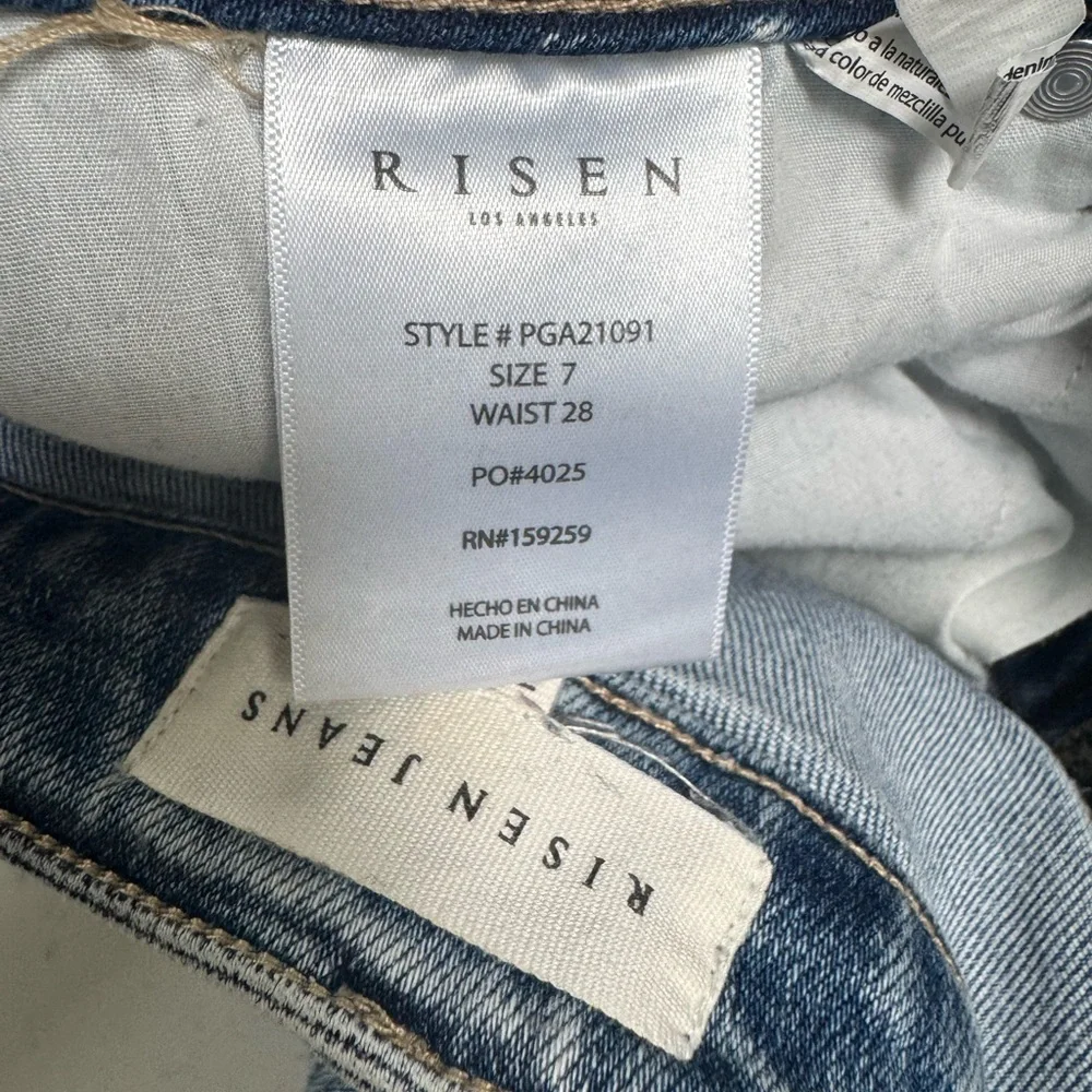 Women's Blue Star Straight Leg Jeans size 27 - Picture 8 of 9